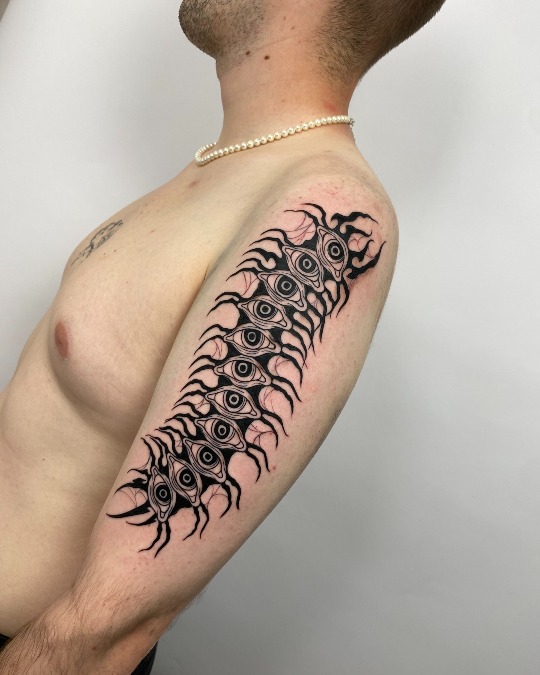 Freehand  blackwork tattoo